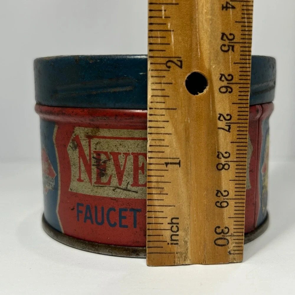 Vintage Woodward Wanger Never Drip Faucet Washers Tin Philadelphia PA‎ Advertise